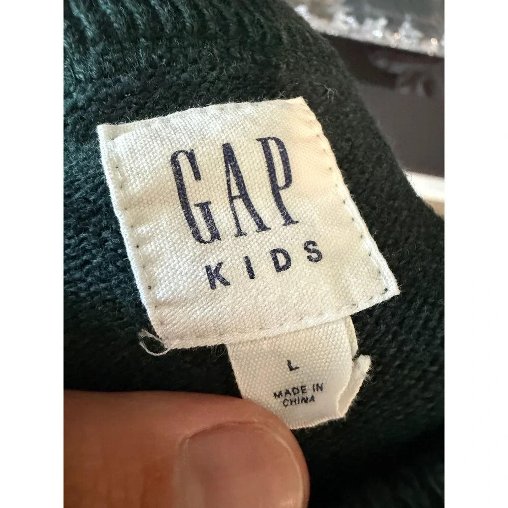 Kids Sweater Fall Winter Old Navy Fair Isle Gap‎ Green Cat Jack Striped L 10-14